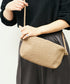 #60/ バレルショルダーM（marron beige）/ 羊革・シープメッシュ