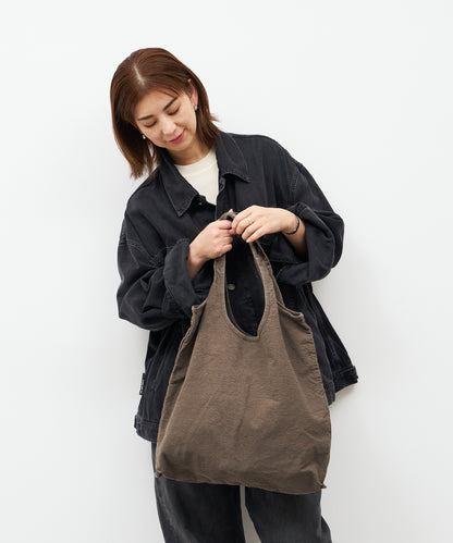 #75/ メトロキャリー L（Logwood gray）/ NATURE DYE