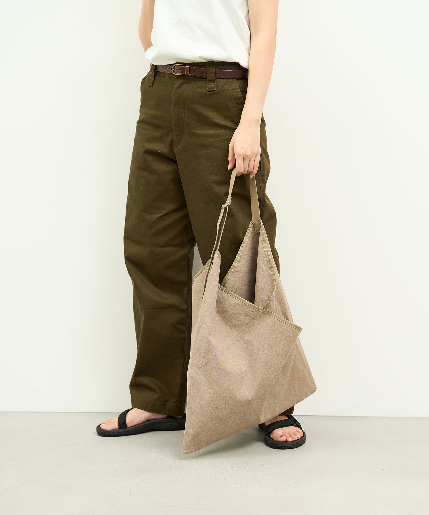 sold out / #75/ ハンモックサック（sand gray）/ WASHABLE COTTON