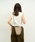 #75/ ネイバーズサコッシュ（sand gray）/ WASHABLE COTTON