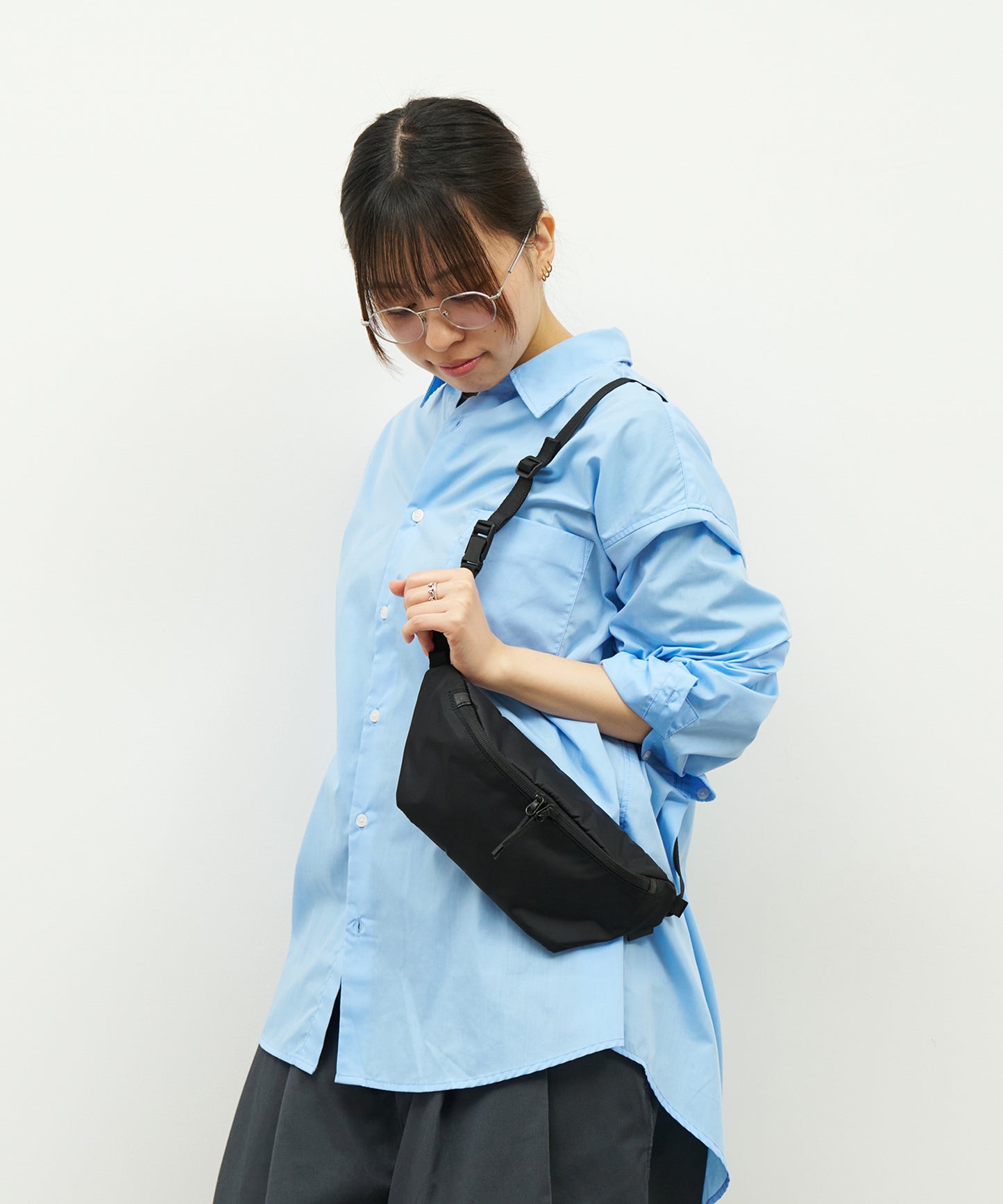 #87/ ライズスリング（black）/ Basic Nylon
