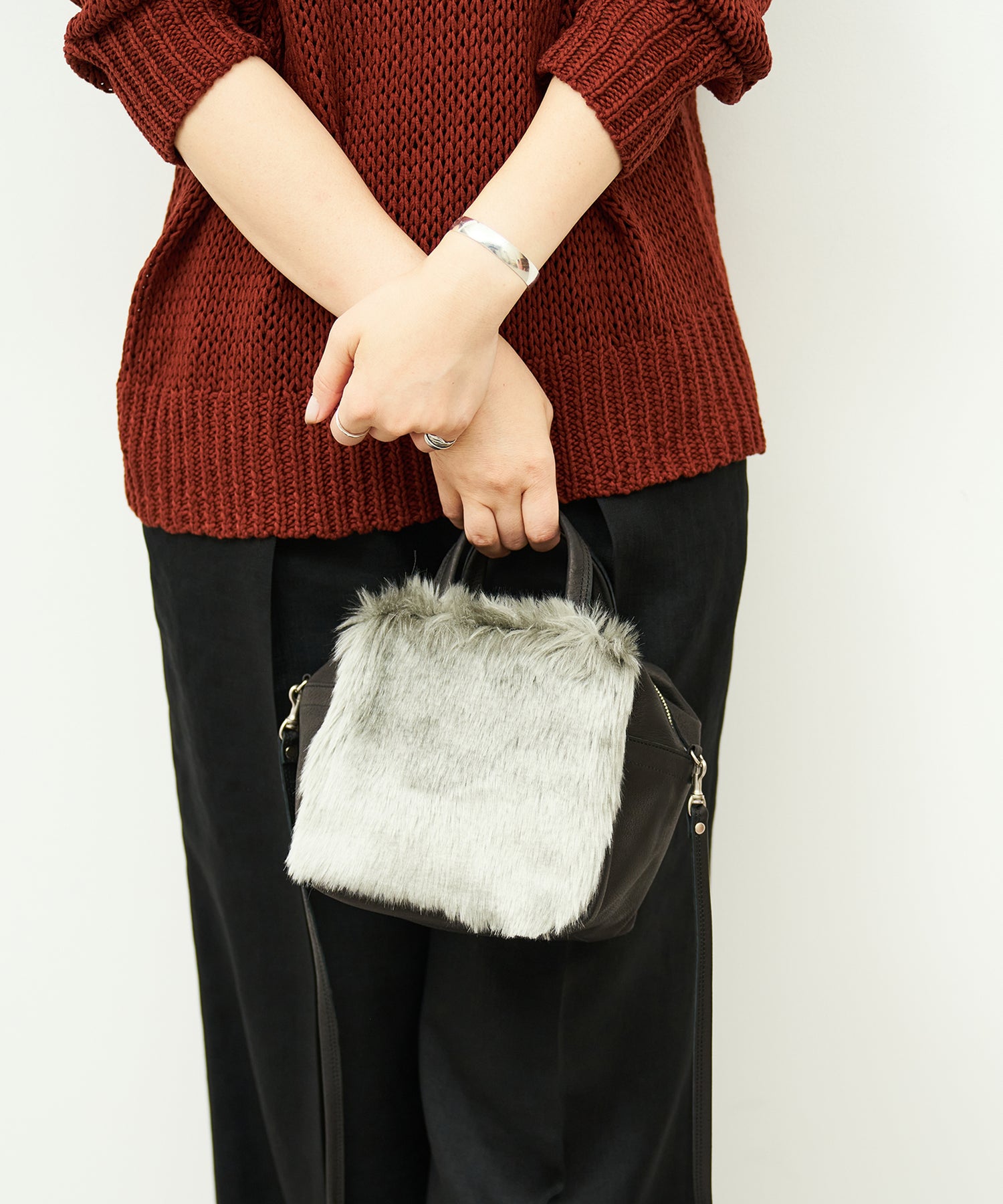 REN】《ボストンバッグ》シンプルで軽いレザー×上品で大人な