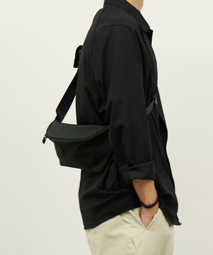 #89 / ウエストバッグ（black）/ HD NYLON