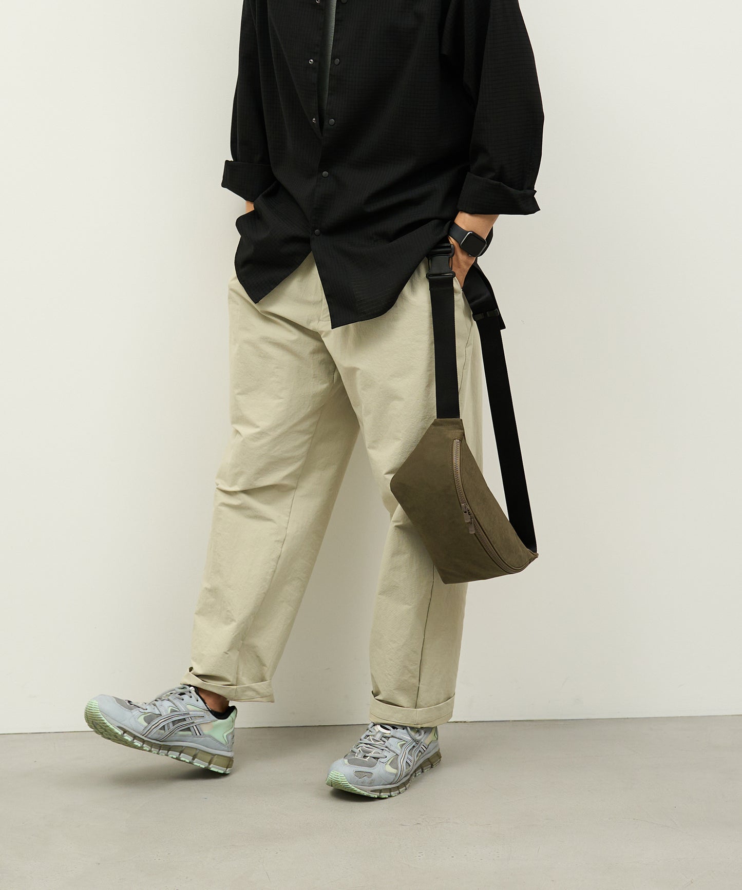 《10%off ~10/14》#89/ ウエストバッグ / Khaki