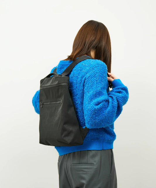 #89/ フラットリュック（black）/ HD NYLON - REN