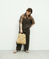 #89《SALE 40%》フラットリュック（beige）/ HD NYLON