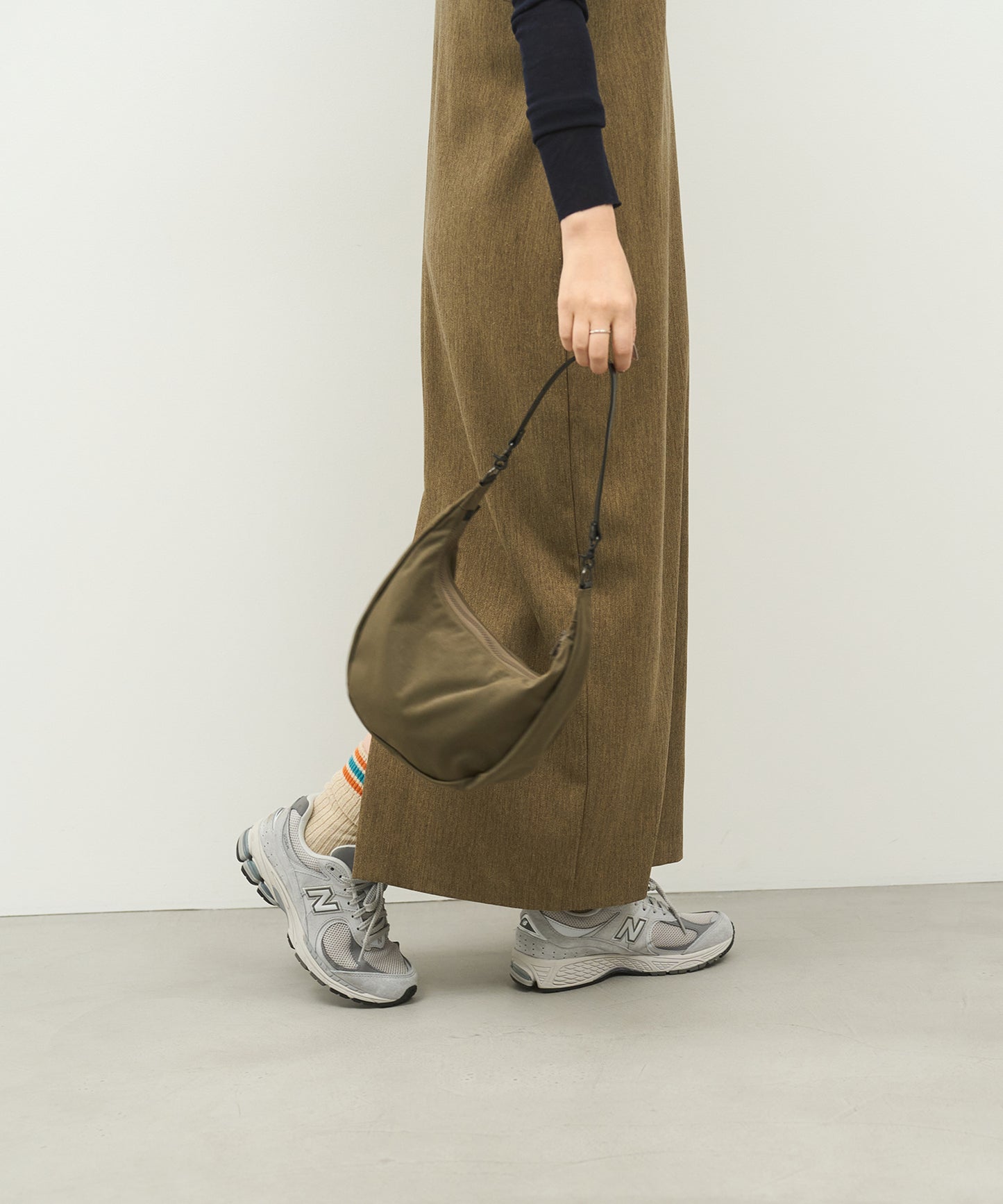 《10%off ~10/14》#89/ デイリーラウンドショルダー / Khaki