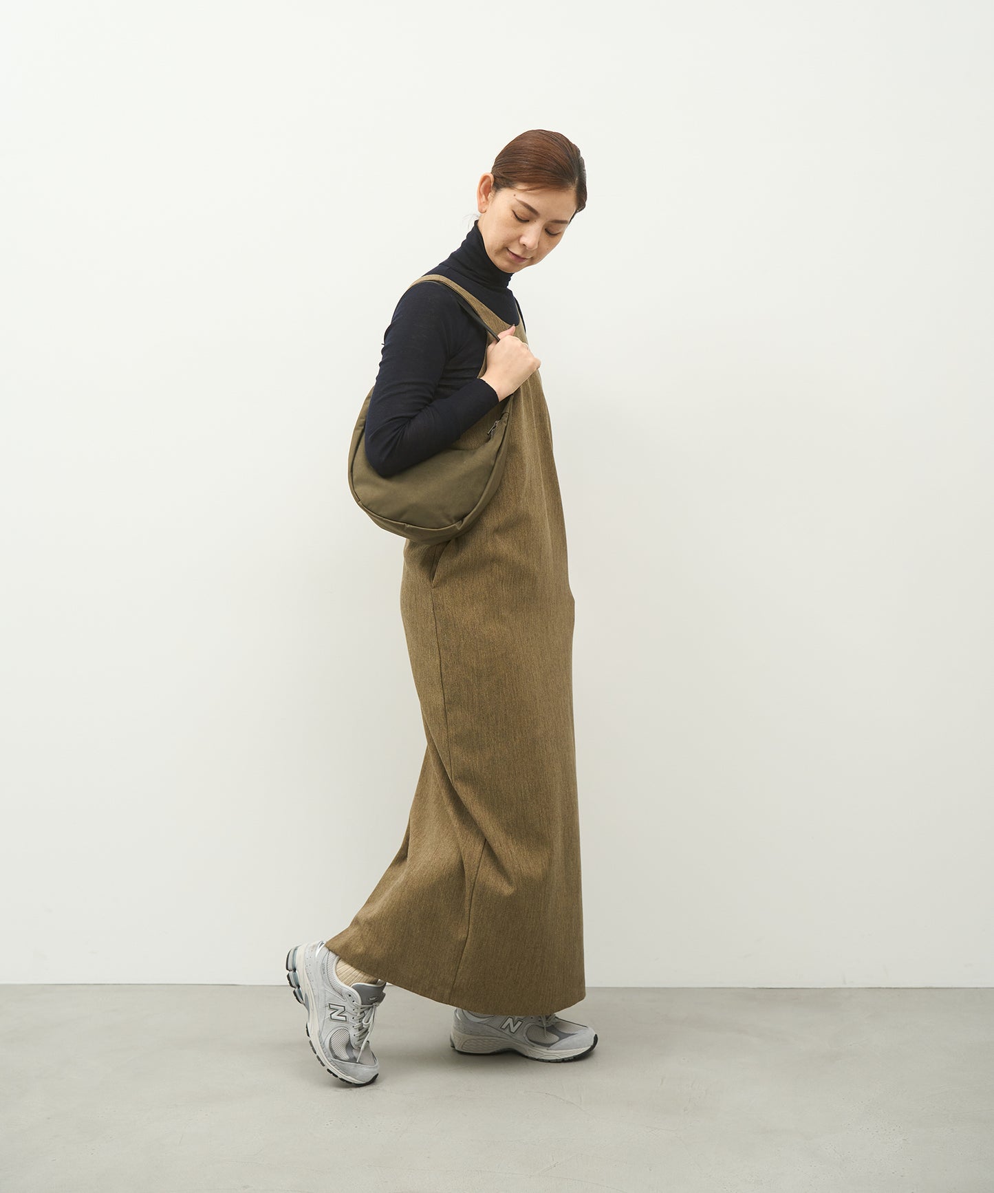 《10%off ~10/14》#89/ デイリーラウンドショルダー / Khaki