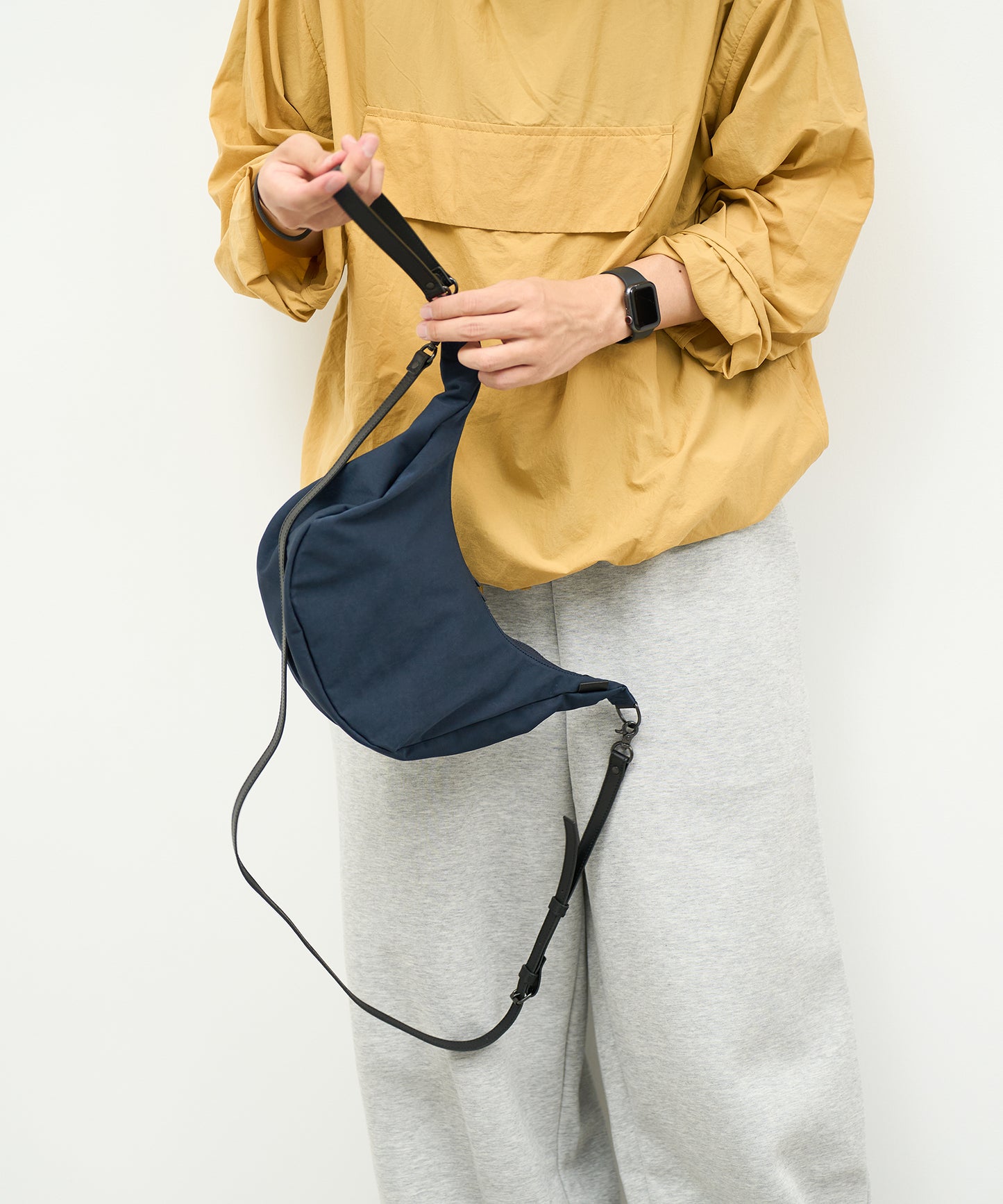 《10%off ~10/14》#89/ デイリーラウンドショルダー / Navy blue