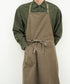 #74/ ユニエプロン（Logwood gray）/ NATURE DYE