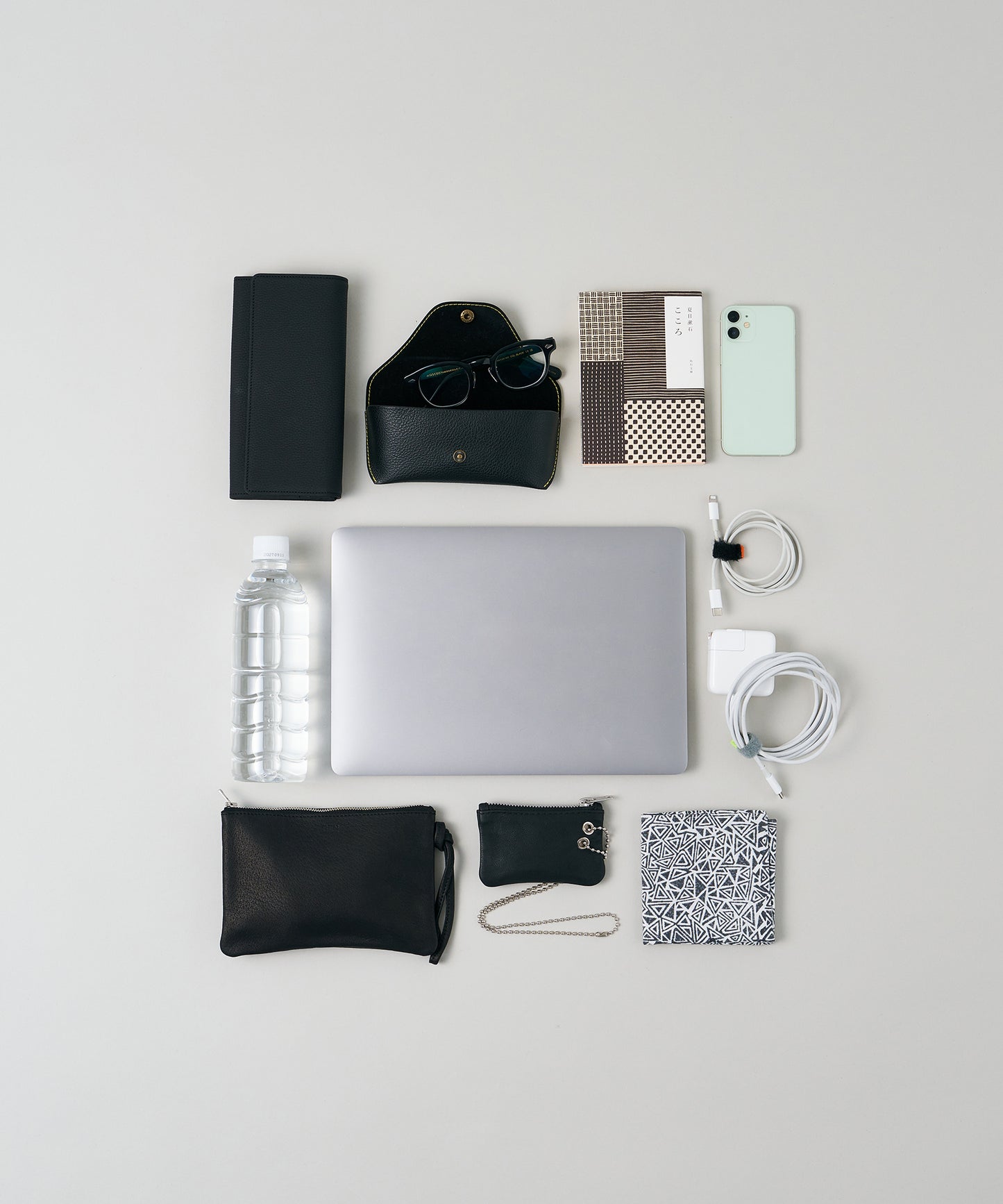 #30/ ランチバッグM（camel）/ ピッグスキン・ハリー