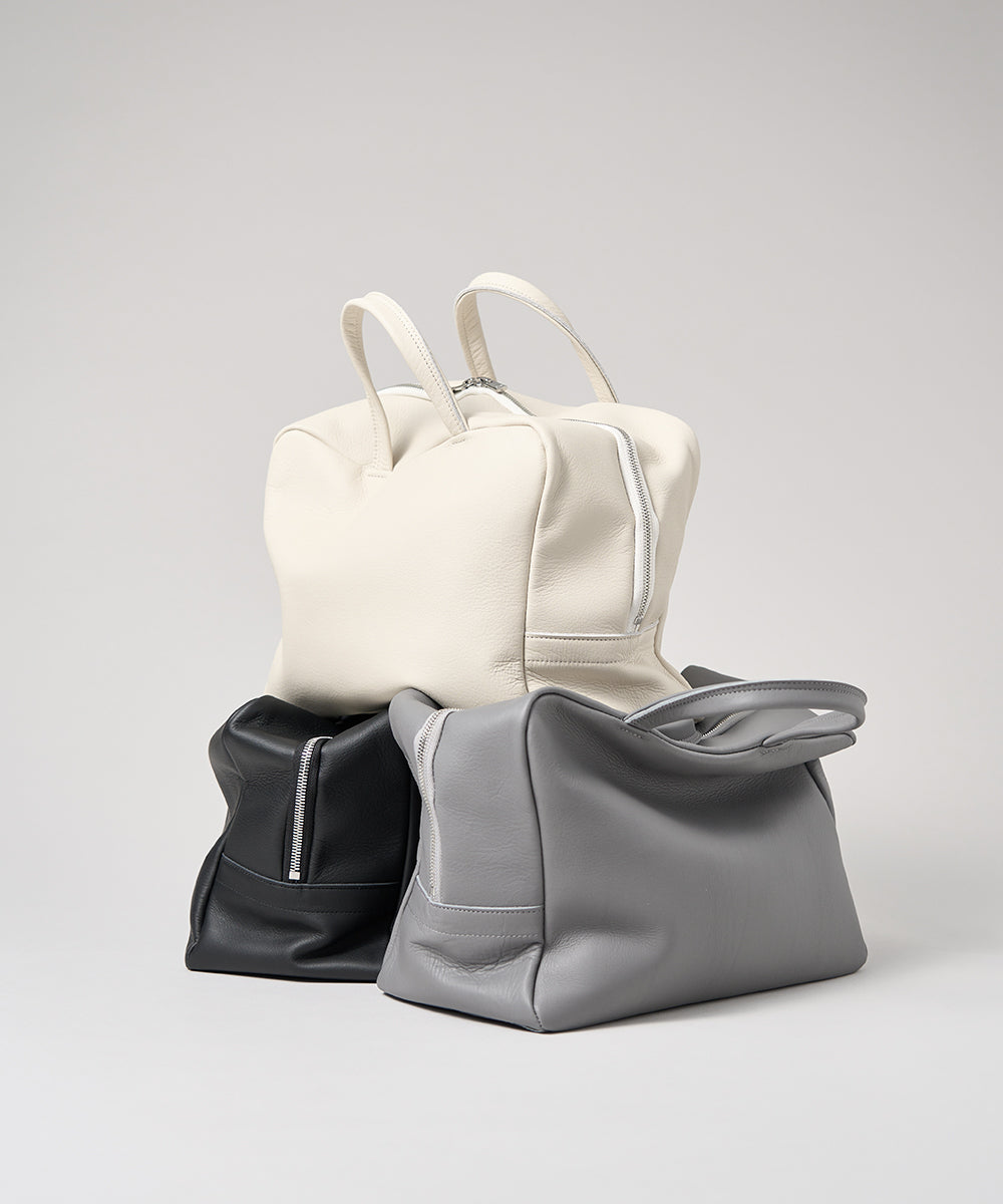 ivory / black / ash gray