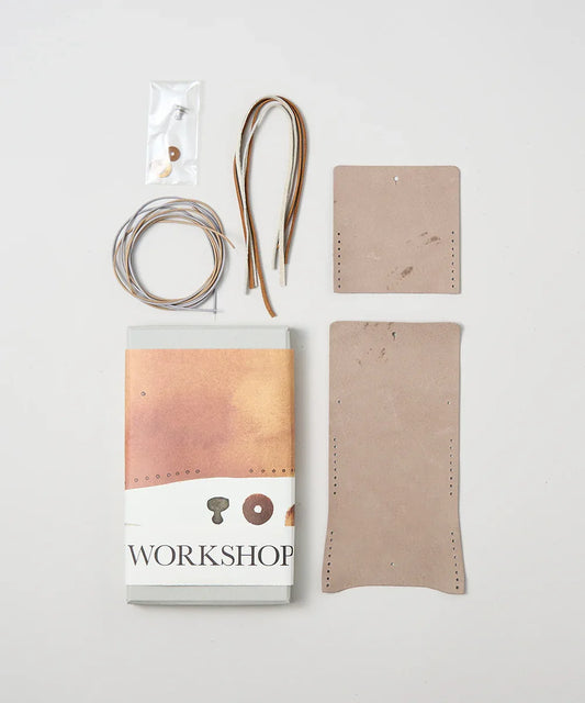 #30/ 結んで作る コインパース/ WORKSHOPKIT - REN