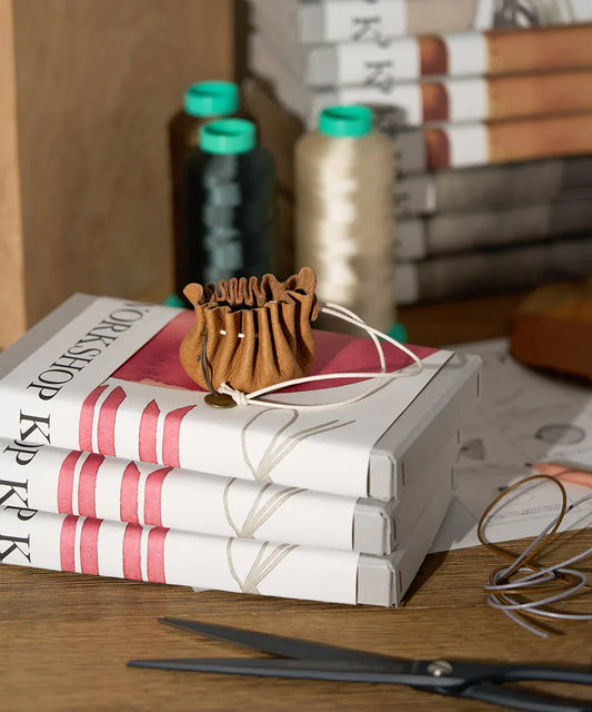 #30/ 結んで作る プチ巾着/ WORKSHOPKIT - REN